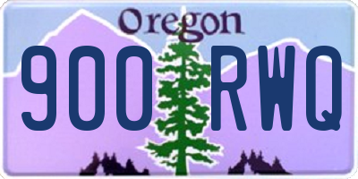 OR license plate 900RWQ