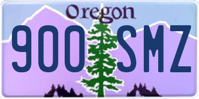 OR license plate 900SMZ
