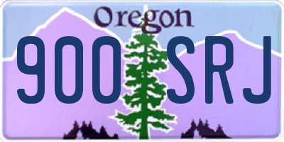 OR license plate 900SRJ
