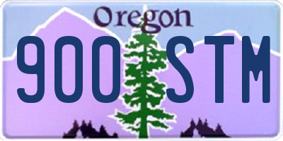 OR license plate 900STM