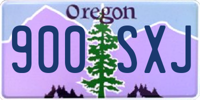 OR license plate 900SXJ
