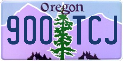OR license plate 900TCJ