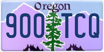 OR license plate 900TCQ