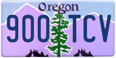 OR license plate 900TCV