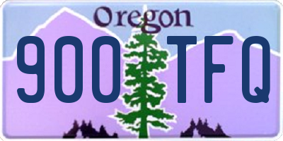 OR license plate 900TFQ