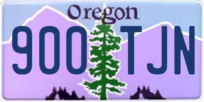OR license plate 900TJN