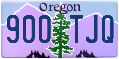 OR license plate 900TJQ