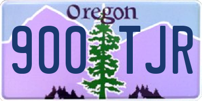 OR license plate 900TJR
