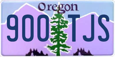 OR license plate 900TJS