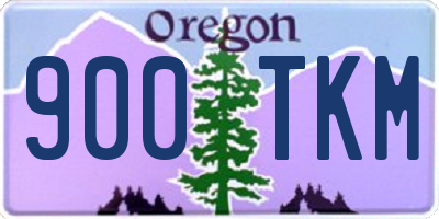 OR license plate 900TKM