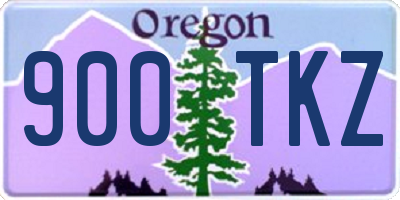 OR license plate 900TKZ