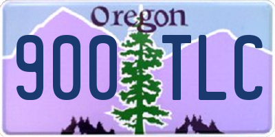 OR license plate 900TLC