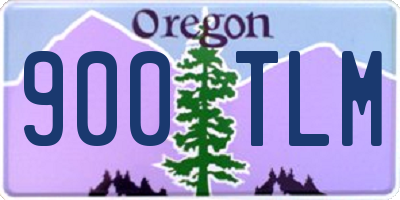 OR license plate 900TLM