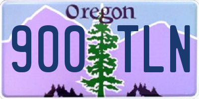 OR license plate 900TLN