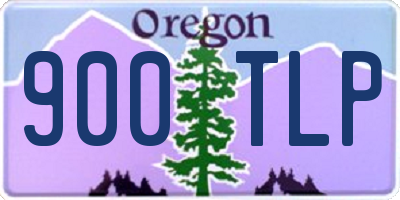 OR license plate 900TLP