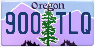 OR license plate 900TLQ