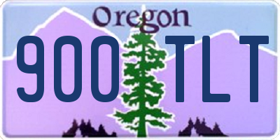 OR license plate 900TLT