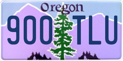 OR license plate 900TLU