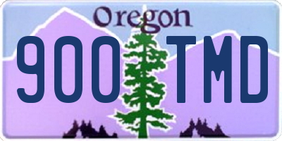 OR license plate 900TMD