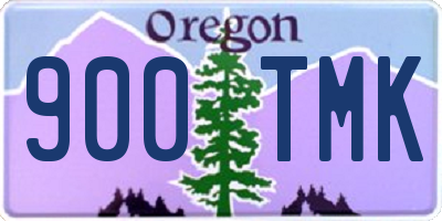 OR license plate 900TMK