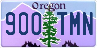OR license plate 900TMN