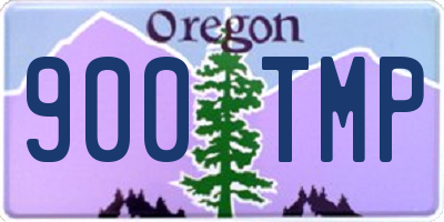 OR license plate 900TMP