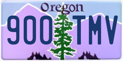 OR license plate 900TMV