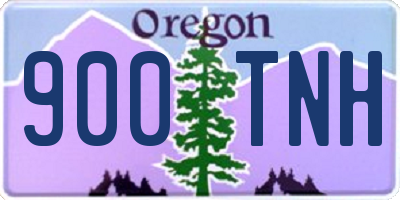 OR license plate 900TNH