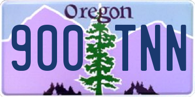 OR license plate 900TNN