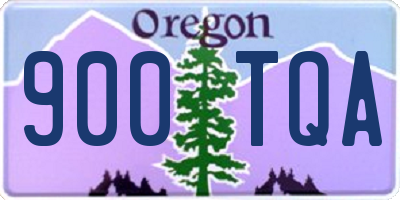 OR license plate 900TQA