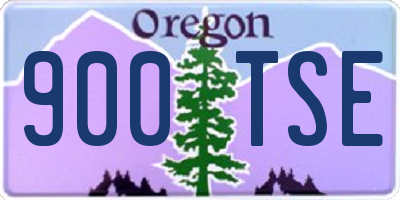 OR license plate 900TSE
