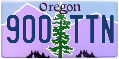 OR license plate 900TTN