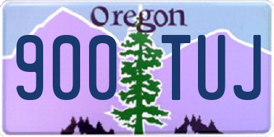 OR license plate 900TUJ