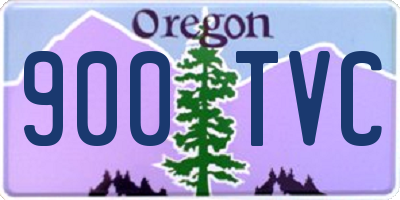 OR license plate 900TVC