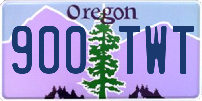 OR license plate 900TWT