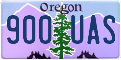 OR license plate 900UAS