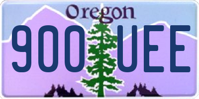 OR license plate 900UEE