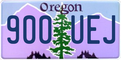 OR license plate 900UEJ