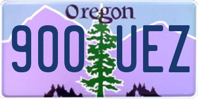OR license plate 900UEZ
