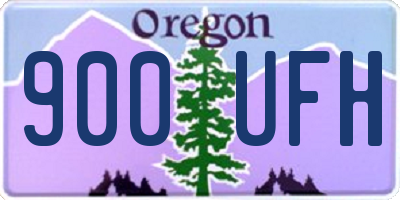 OR license plate 900UFH