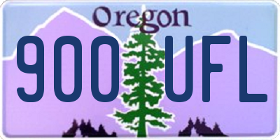 OR license plate 900UFL