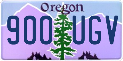 OR license plate 900UGV