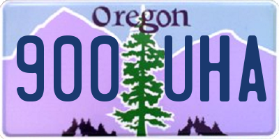OR license plate 900UHA