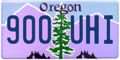 OR license plate 900UHI