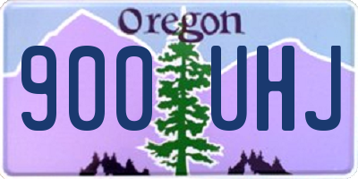OR license plate 900UHJ