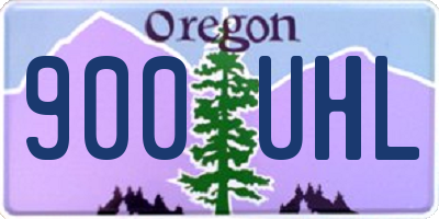 OR license plate 900UHL