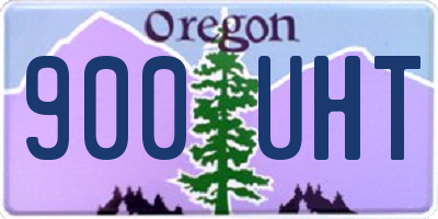 OR license plate 900UHT