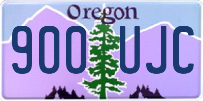 OR license plate 900UJC