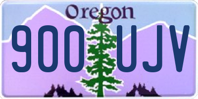 OR license plate 900UJV