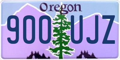 OR license plate 900UJZ